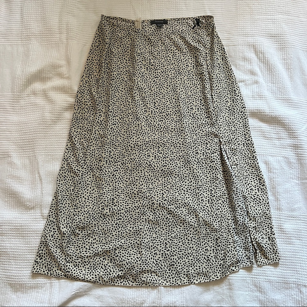 Primark Leopard Print Skirt with Slit
